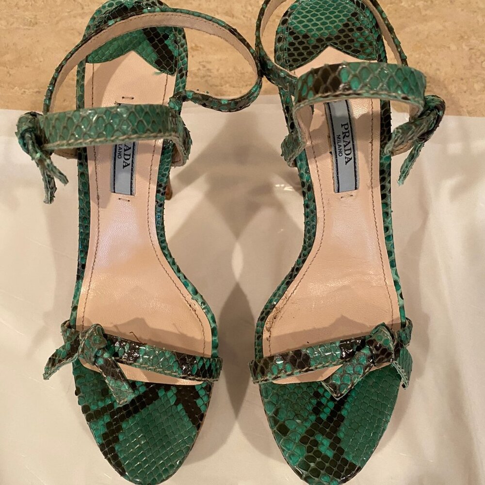 PRADA - SKIN PLATFORM SANDAL